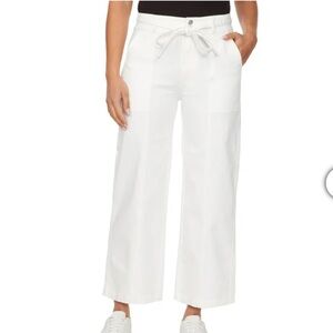 Hudson Jeans White Ankle & Cropped Women Jeans
